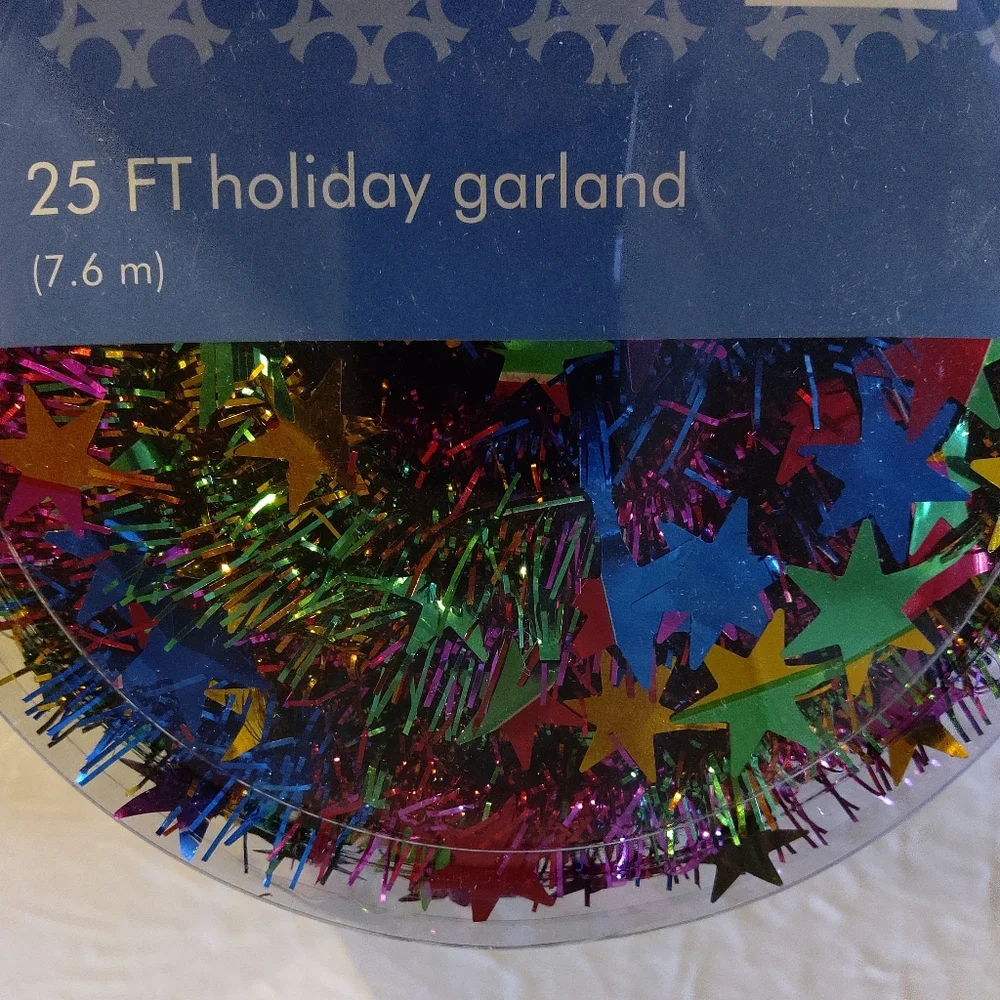 Set Of 3 Vintage Holiday Garland Craft Or Holiday Display